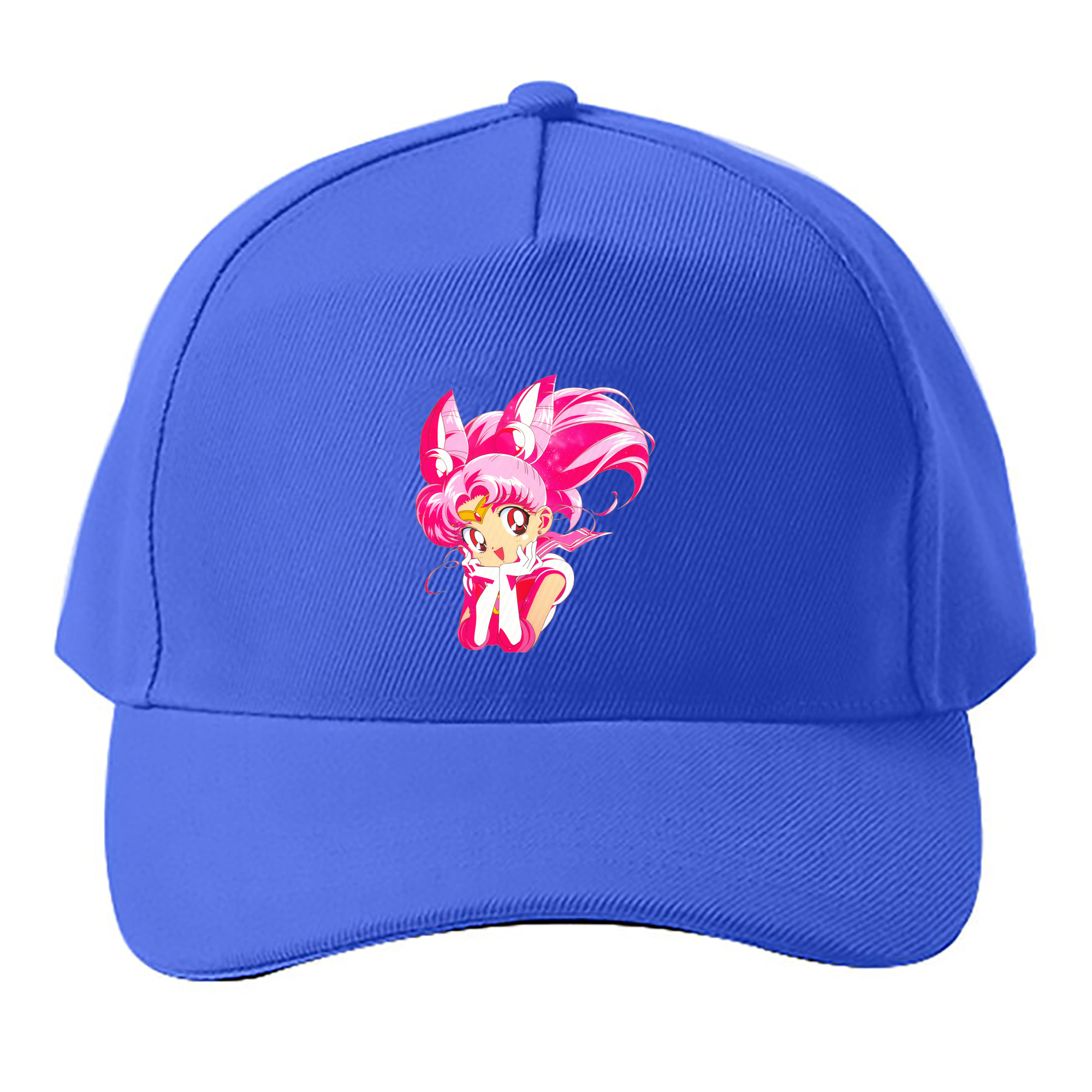 （画像用） 美少女戦士セーラームーン ちびうさ Sailor Moon Chibiusa Tsukino Usagi Small Lady Serenity ベースボールキャップ 綿100％ 男女兼用 帽子 スポーツ